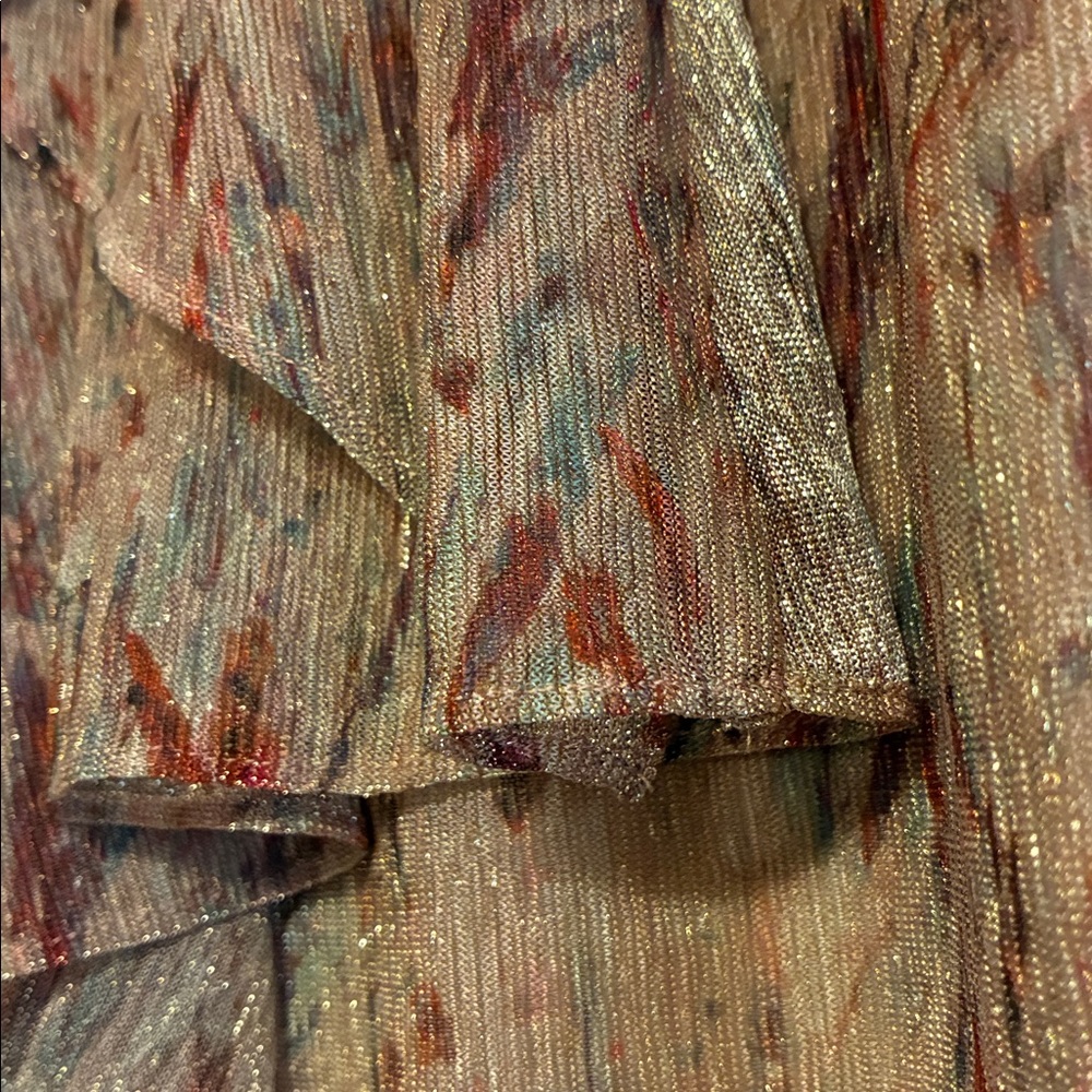IRO Multicolor Ruffled Mini Skirt, New With Out Tags. - Picture 6 of 15